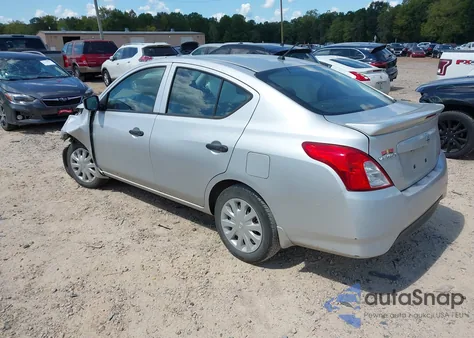 2019 Nissan Versa 1.6 S+ z USA, uszkodzony, nr VIN 3N1CN7AP1KL802584